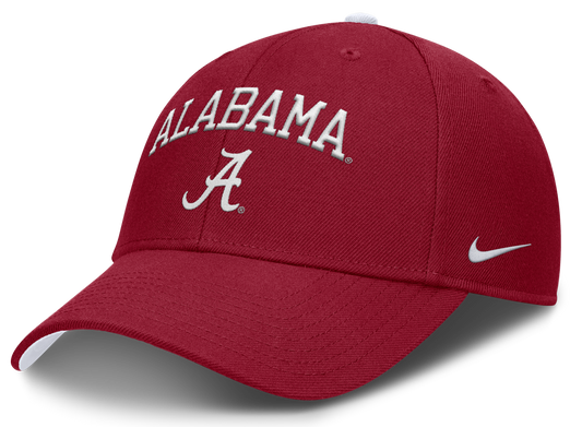 Alabama Crimson Tide Nike Club Primetime Crimson Adjustable Hat - Pro Jersey Sports