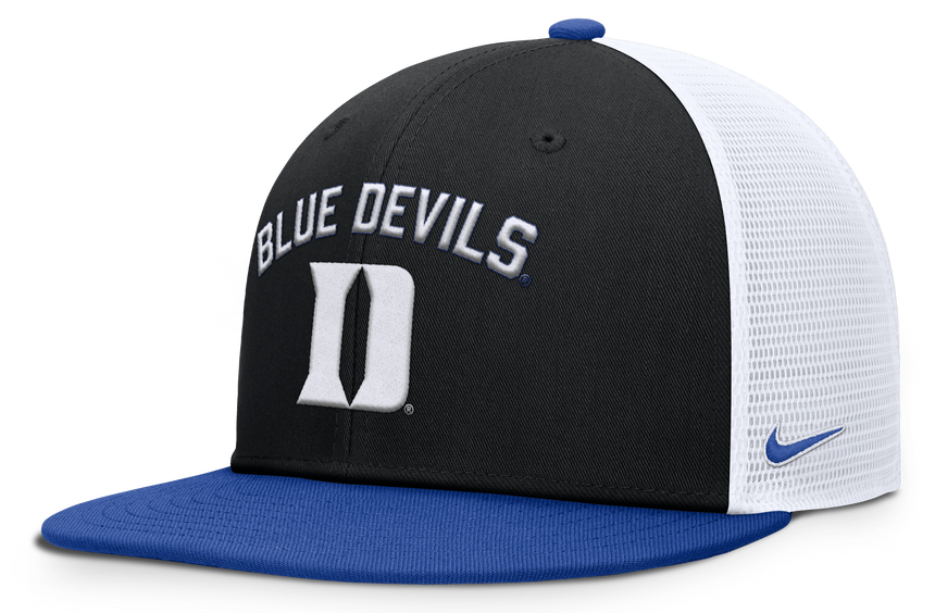 Duke Blue Devils Nike Pro Primetime Mesh Back Snapback Hat - Pro Jersey Sports