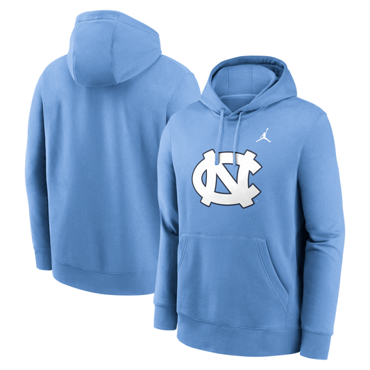 Nike Men's North Carolina Tar Heels Carolina Blue Club Fleece Hoodie - Pro Jersey Sports