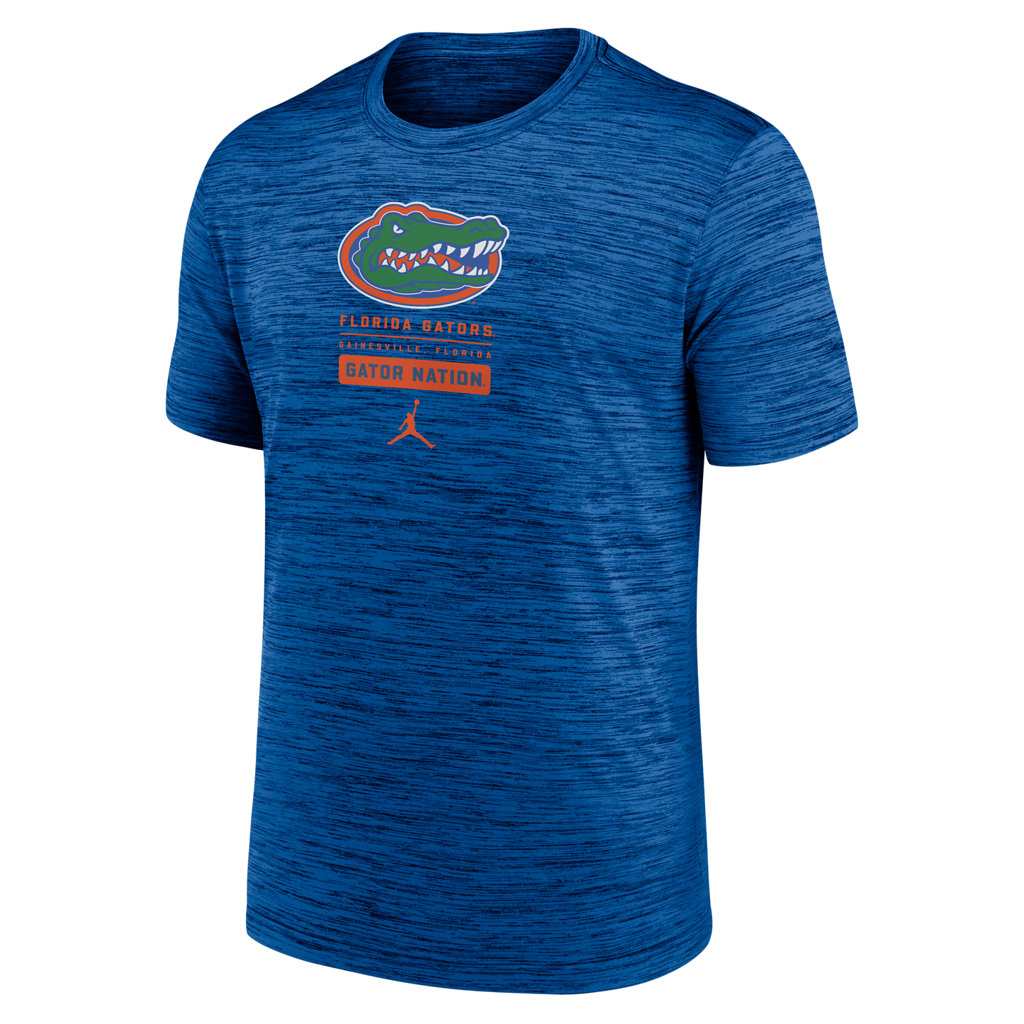 Florida Gators Nike Blue Jumpman Center Block T-Shirt - Pro Jersey Sports