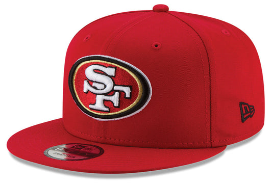 Men's San Francisco 49ers New Era Scarlet Basic 59FIFTY Fitted Hat - Pro Jersey Sports