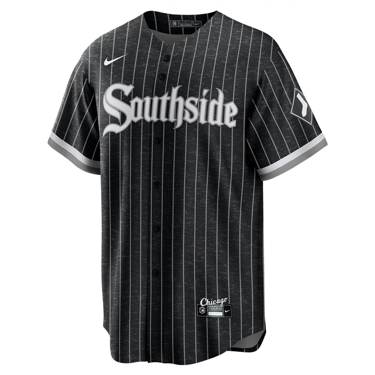Men's Oscar Colas Chicago White Sox Nike Black City Connect Replica Jersey - Pro Jersey Sports