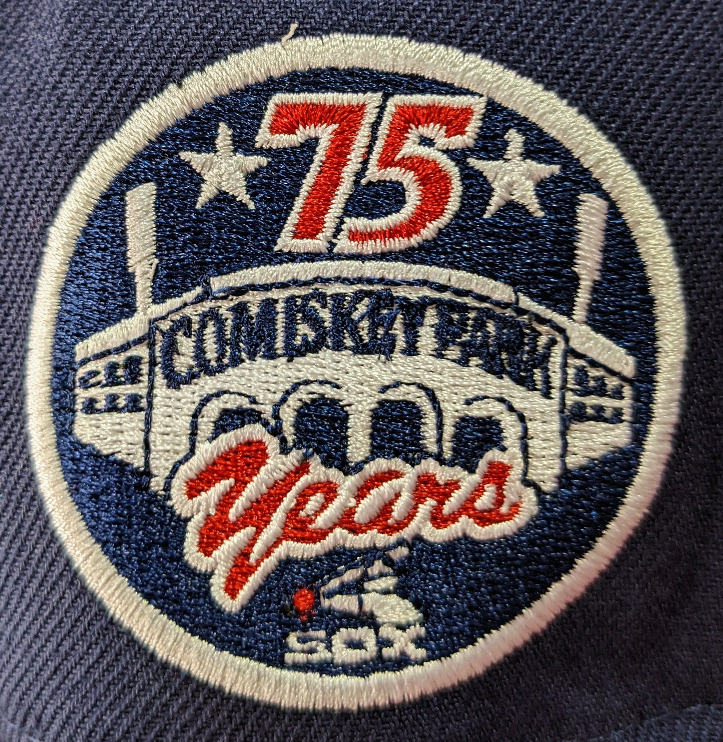 Chicago White Sox 1983 Road 75 Years Navy/Red New Era 59FIFTY Fitted Hat - Pro Jersey Sports