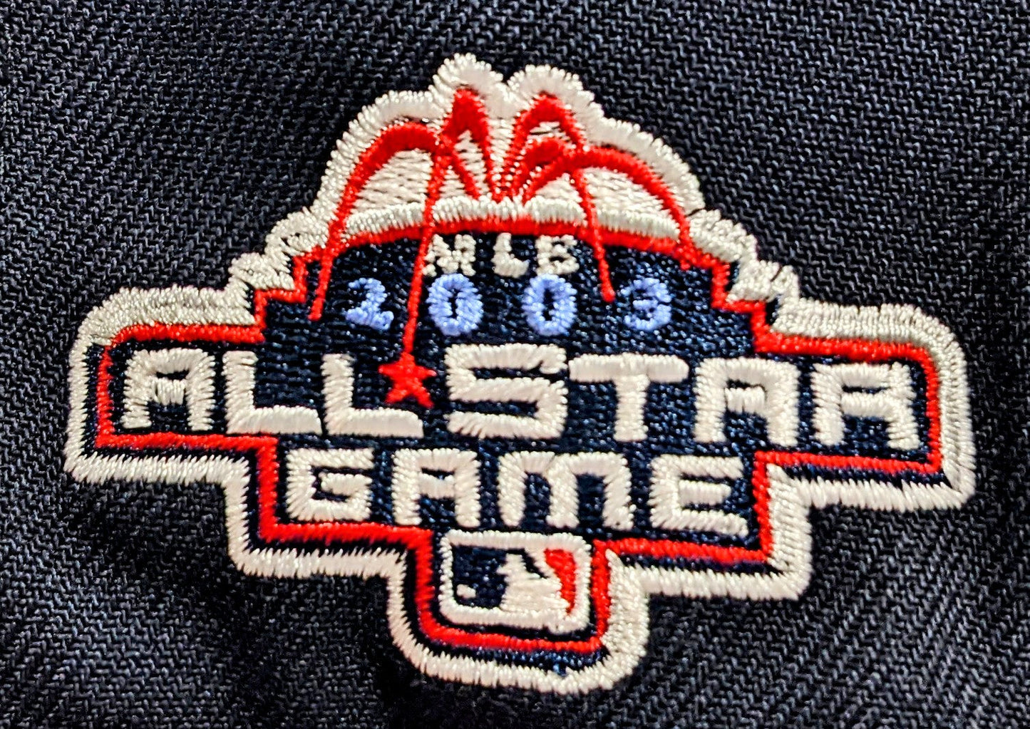 Chicago White Sox 2003 All Star Game New Era Navy Blue/Scarlet 59FIFTY Fitted Hat - Pro Jersey Sports