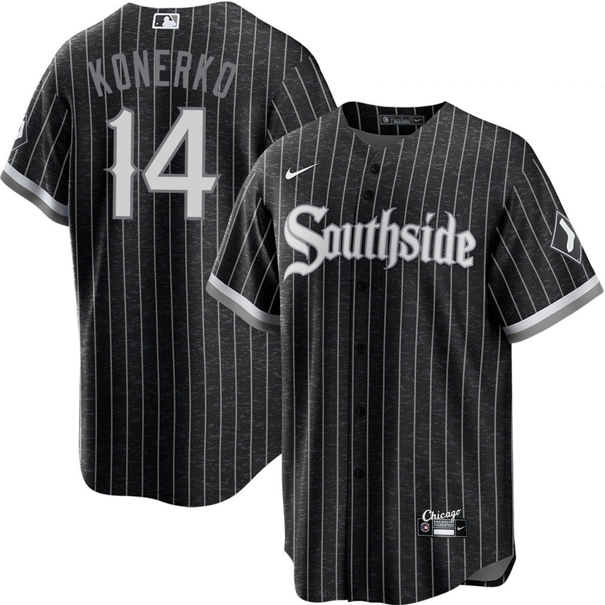 Men's Paul Konerko Chicago White Sox Nike Black City Connect Replica Jersey - Pro Jersey Sports