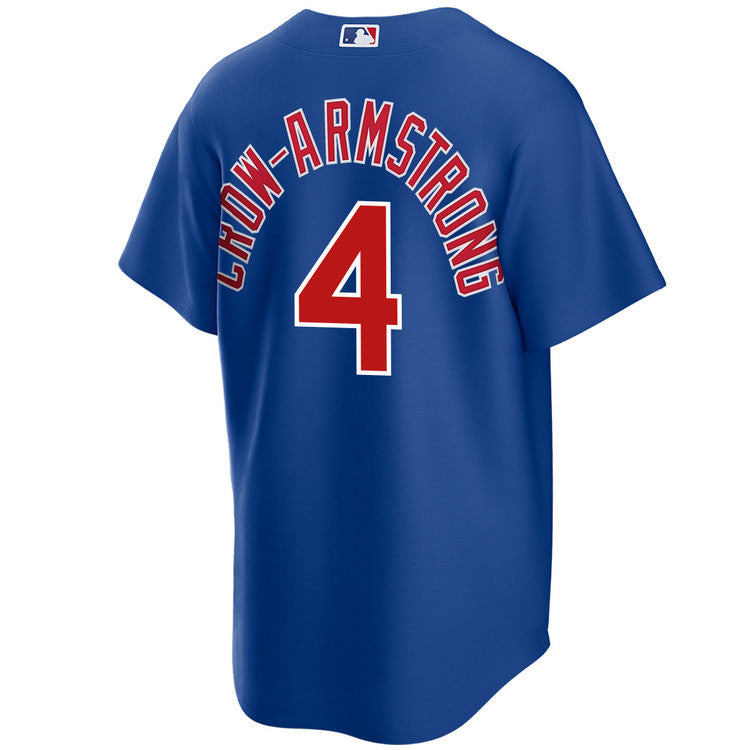Mens Nike Pete Crow-Armstrong #4 Chicago Cubs Royal Alternate Replica Jersey - Pro Jersey Sports