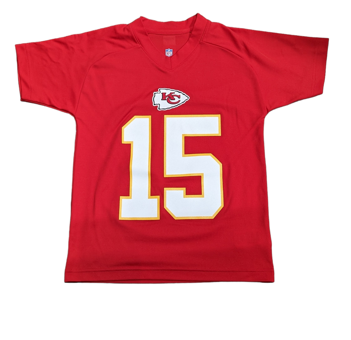Youth Patrick Mahomes Kansas City Chiefs Red Performance Jersey Tee - Pro Jersey Sports