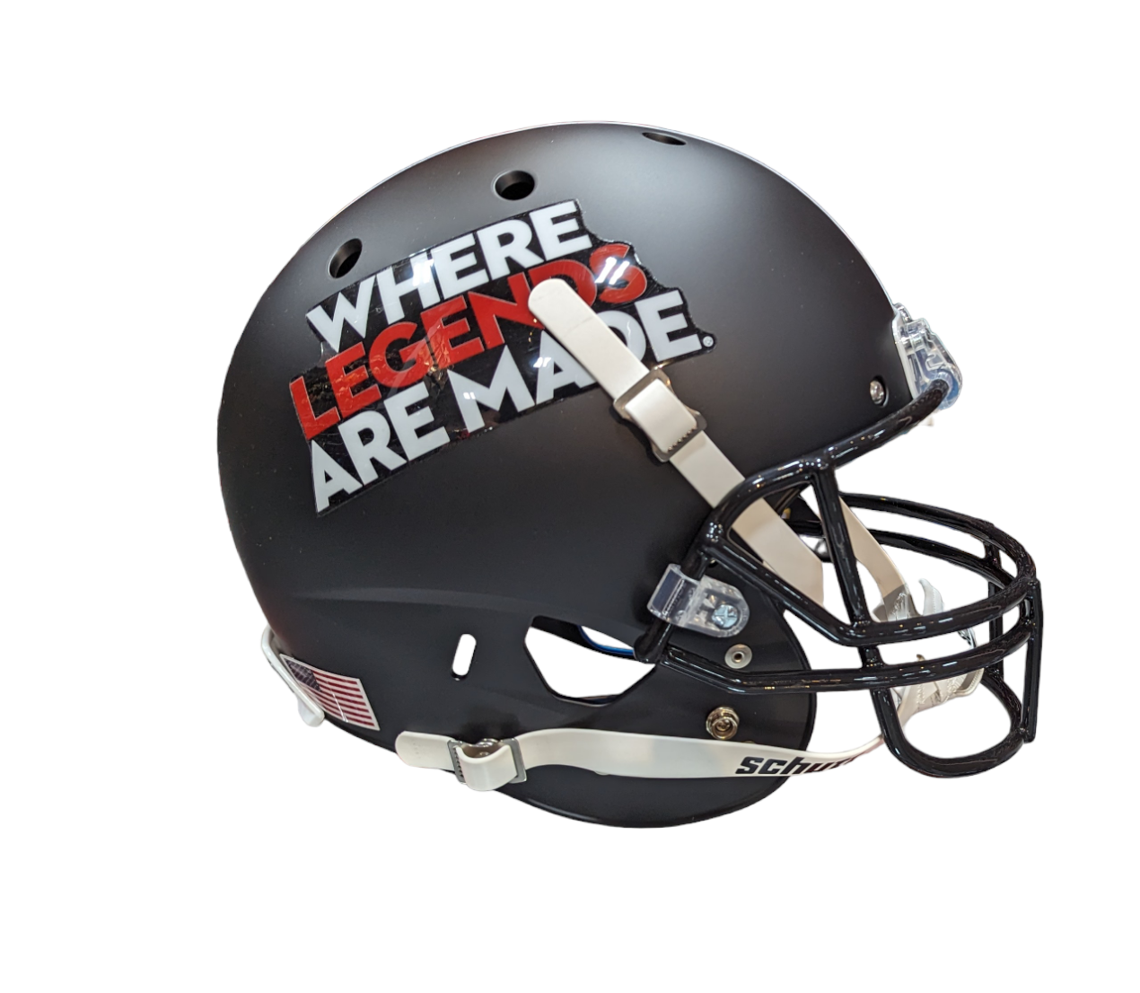 Alabama Crimson Tide Black "Where Legends Are Made" Collector Series Replica Full Size Helmet - Pro Jersey Sports