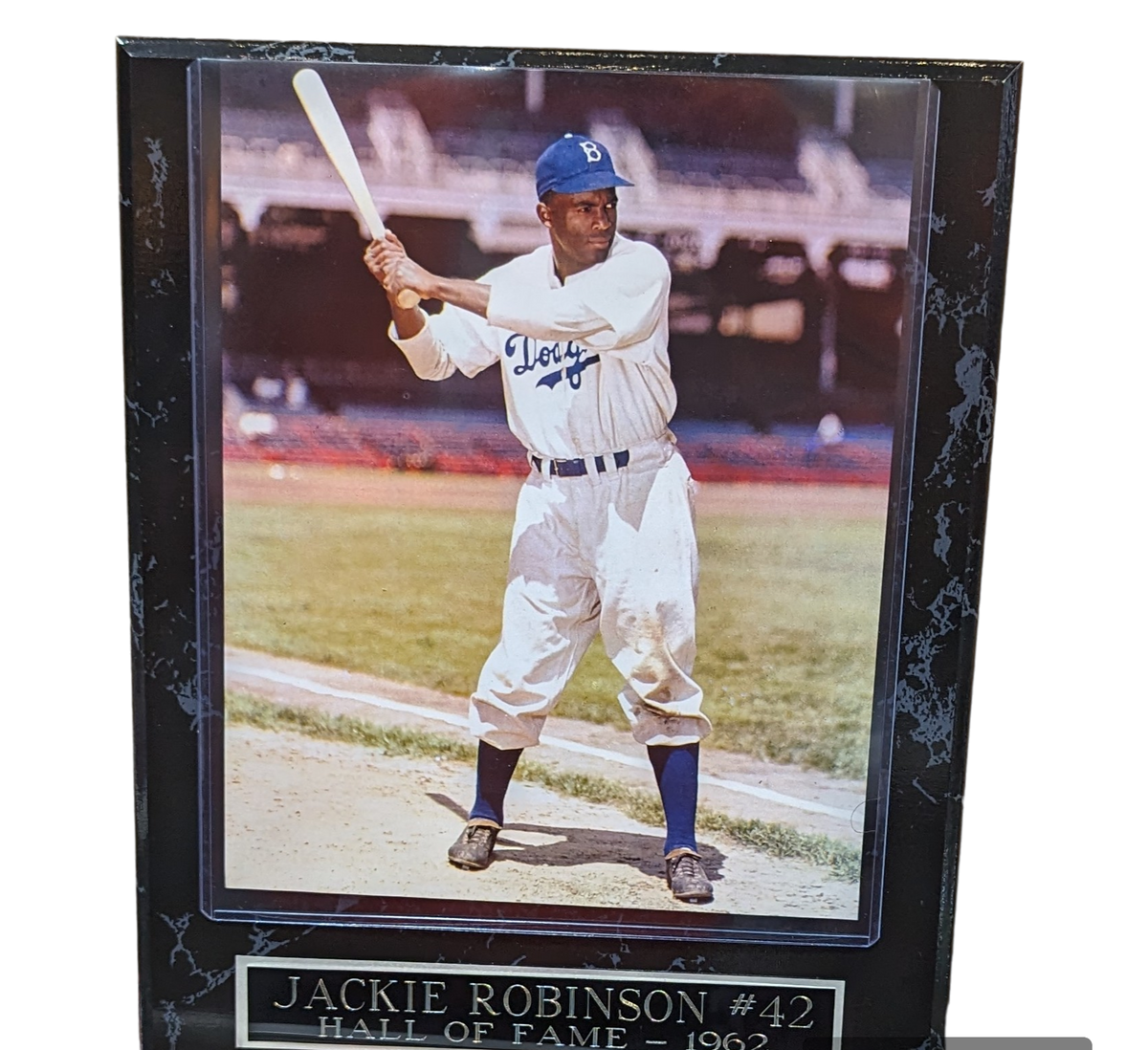 Jackie Robinson Los Angeles Dodgers Wall Plaque - Pro Jersey Sports