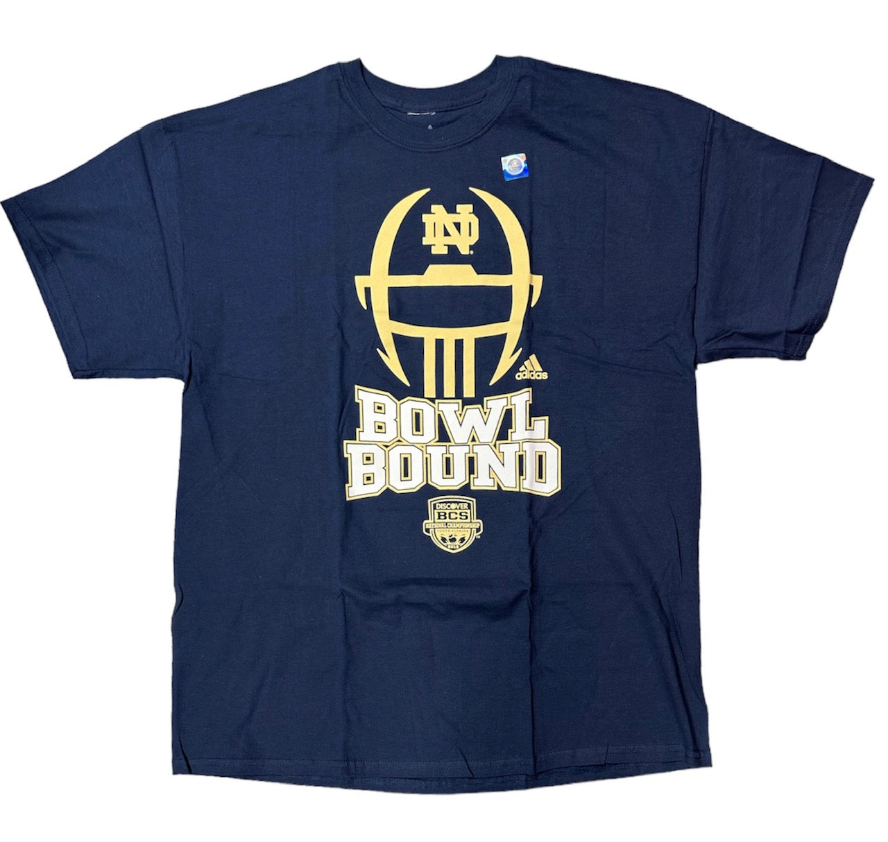 Mens Notre Dame Fighting Irish 2013 BCS Bowl Bound T-Shirt - Pro Jersey Sports
