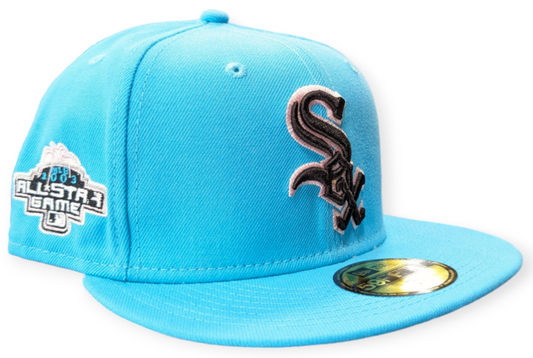 Chicago White Sox Night Spice 2003 All Star Game Vice Blue/Pink New Era 59FIFTY Fitted Hat - Pro Jersey Sports