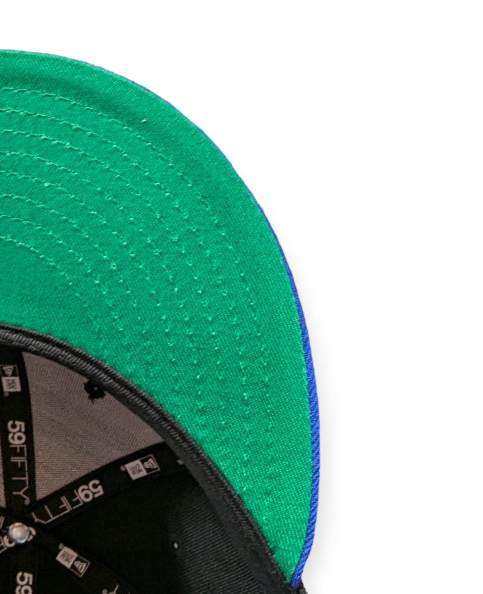 Chicago Cubs New Era Black/Royal Script 59FIFTY Fitted Hat - Pro Jersey Sports