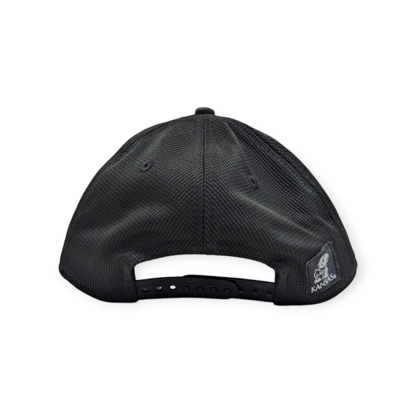 Kansas Jayhawks New Era Black Pivot 9FORTY Adjustable Hat - Pro Jersey Sports