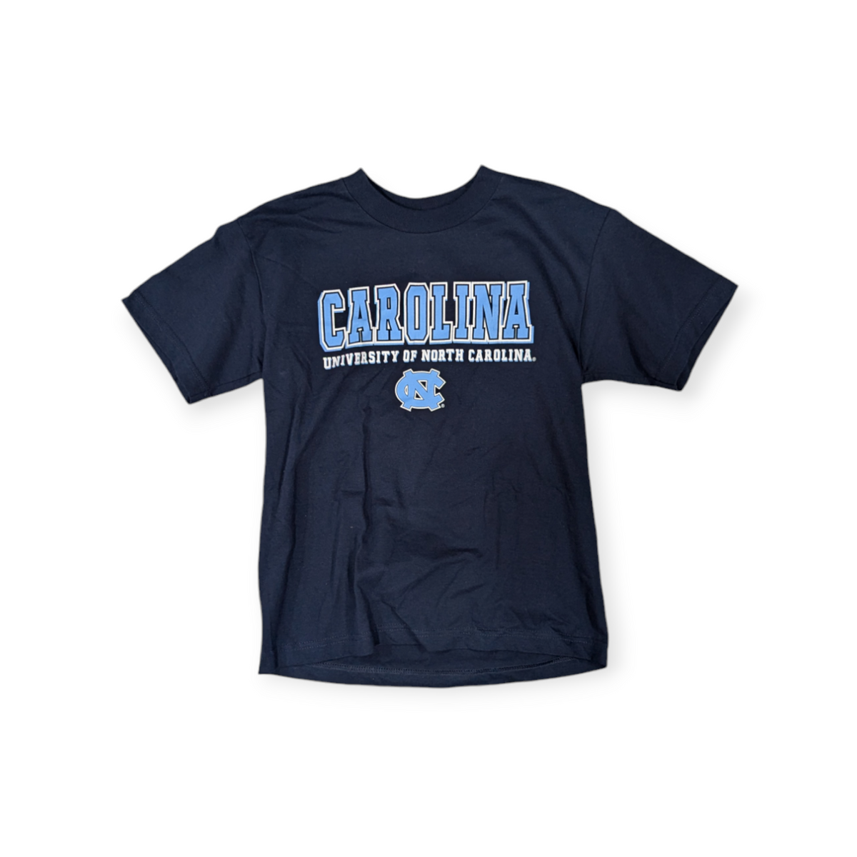 Youth North Carolina Tar Heels Navy Colosseum Tee - Pro Jersey Sports