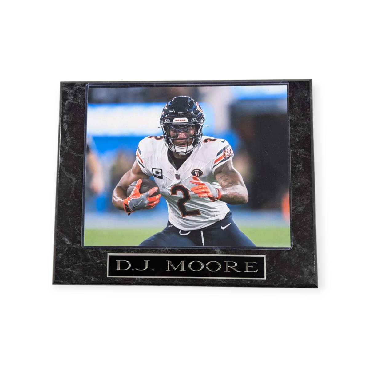 Chicago Bears DJ Moore Photo Plaque - Pro Jersey Sports