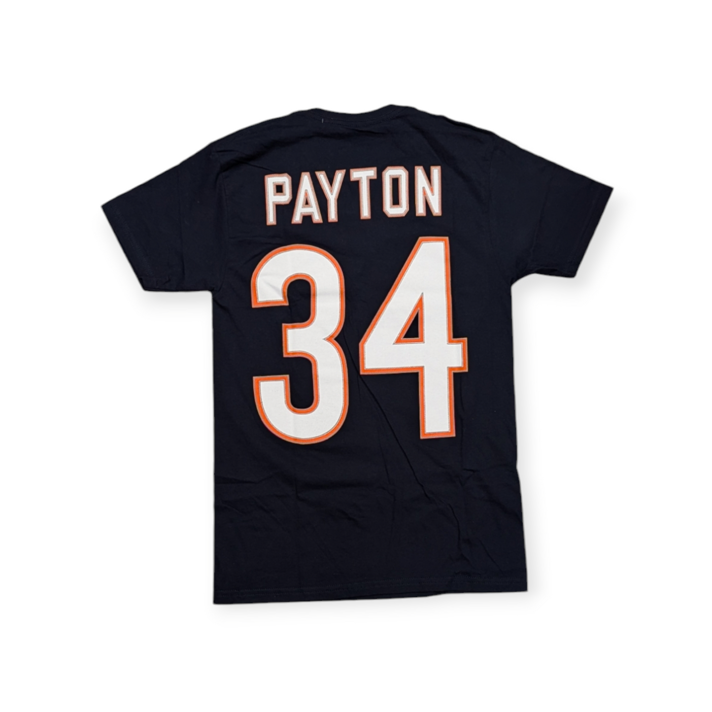 Men's Chicago Bears Walter Payton Mitchell & Ness Navy Name & Number Throwback T-Shirt - Pro Jersey Sports