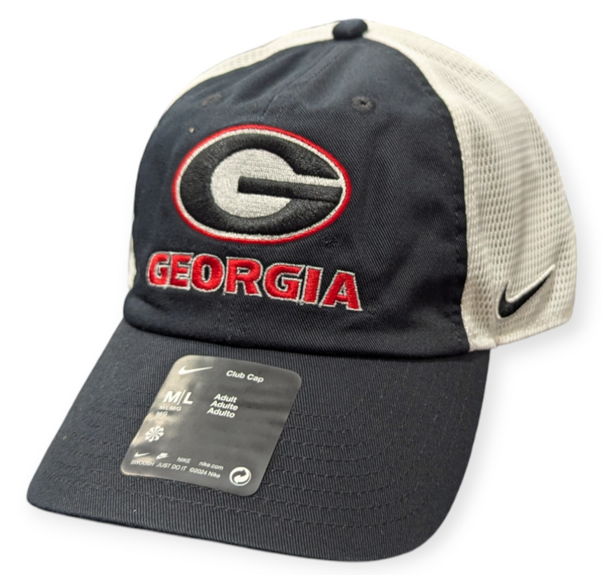 Georgia Bulldogs Nike Black Unstructured Adjustable Trucker Hat - Pro Jersey Sports