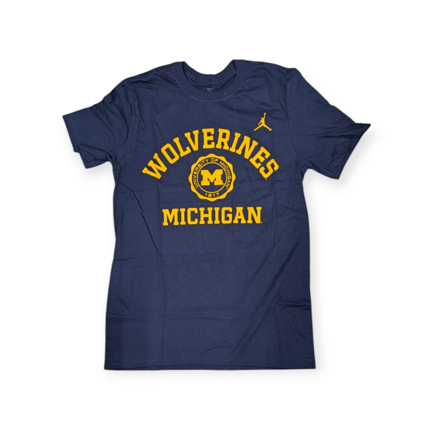 Michigan Wolverines Nike Navy Jumpman Tee - Pro Jersey Sports