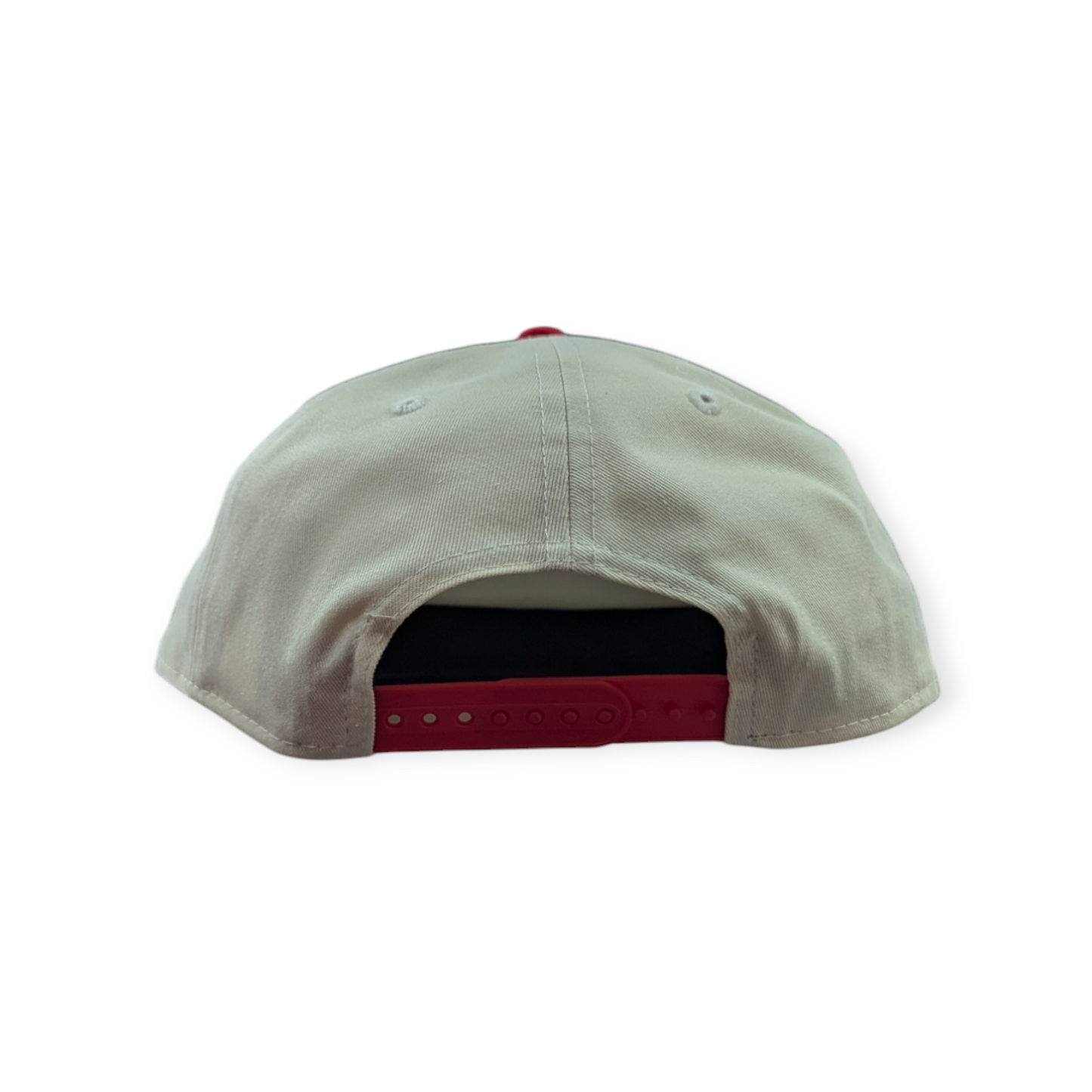 Men's Chicago Blackhawks New Era Chrome/Red 2025 Winter Classic Golfer Adjustable Hat - Pro Jersey Sports