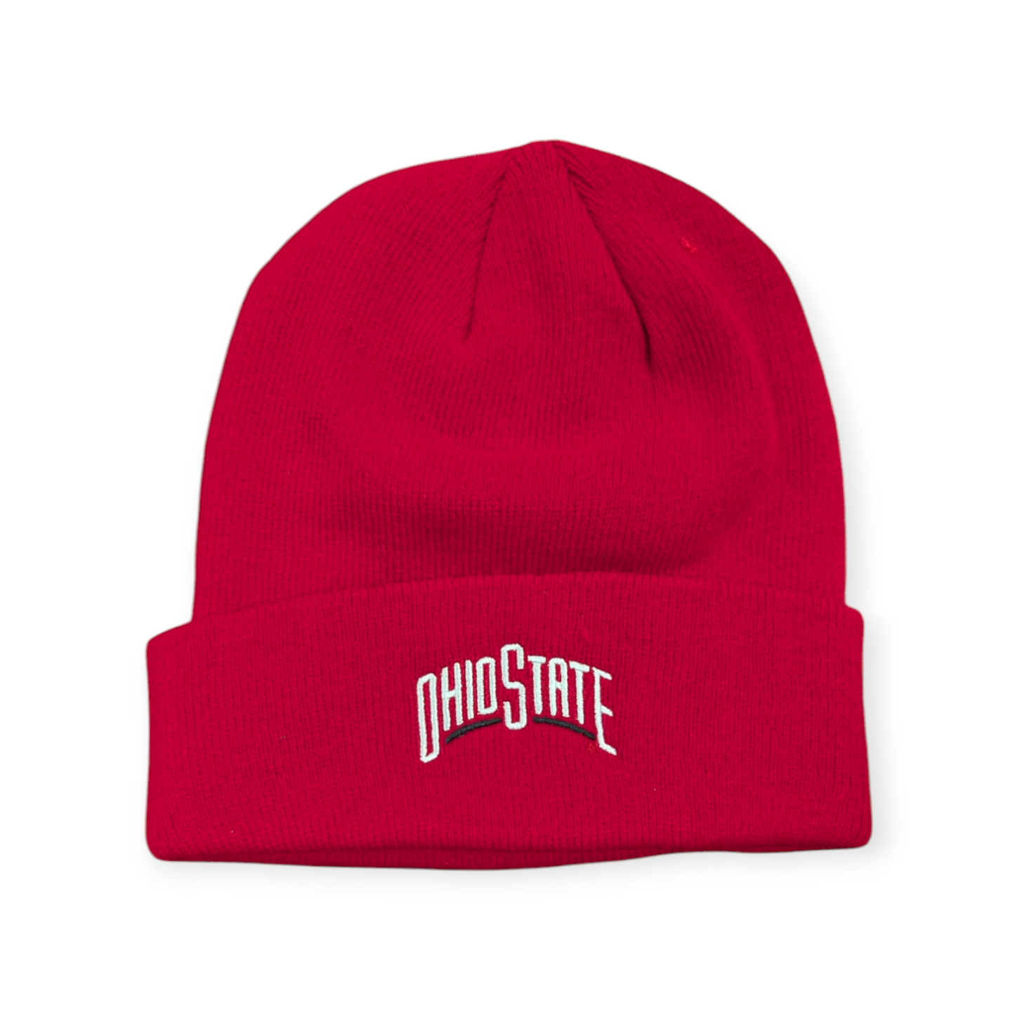 Ohio State Buckeyes Scarlet Cuffed Knit Hat - Pro Jersey Sports