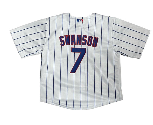 Dansby Swanson Infant Chicago Cubs Nike Home White Replica Team Jersey