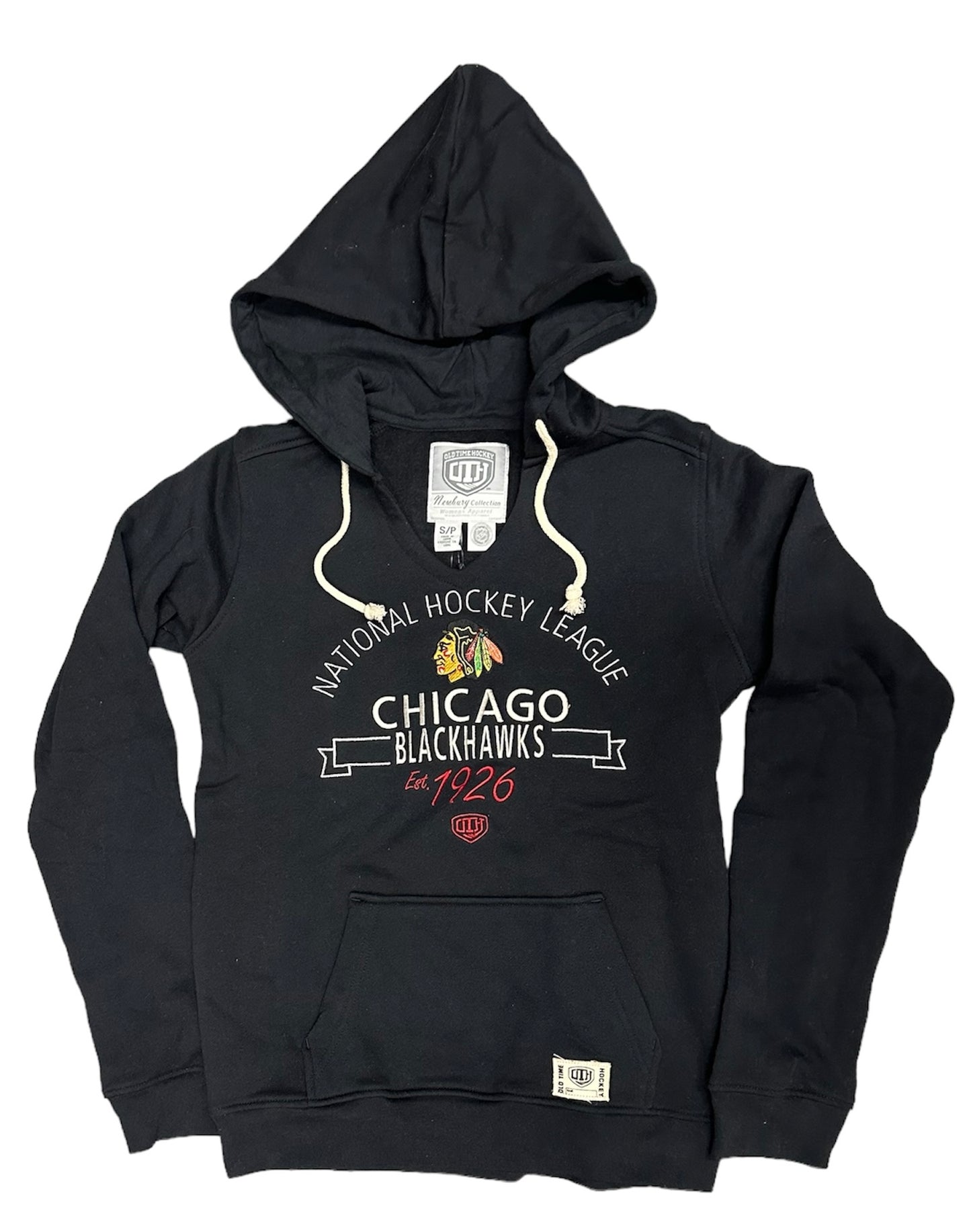 Women's Chicago Blackhawks Old Time Hockey Sion Hoodie - Pro Jersey Sports