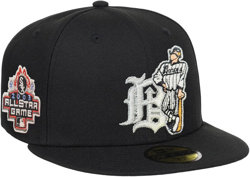 Birmingham Barons 2003 MLB All Star Game New Era 59FIFTY Fitted Hat - Black - Pro Jersey Sports