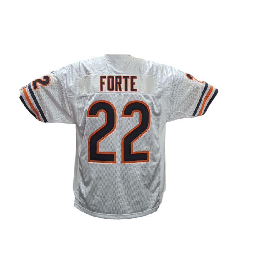 Reebok Chicago Bears Matt Forte Authentic Road White Jersey - Pro Jersey Sports