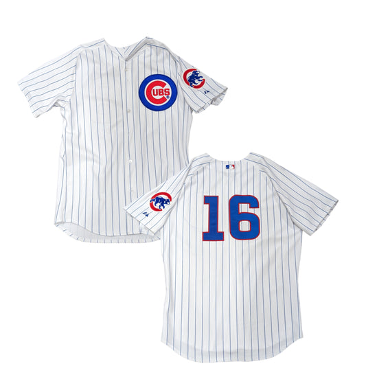 Mens Majestic Chicago Cubs Aramis Ramirez #16 Home White Authentic Jersey
