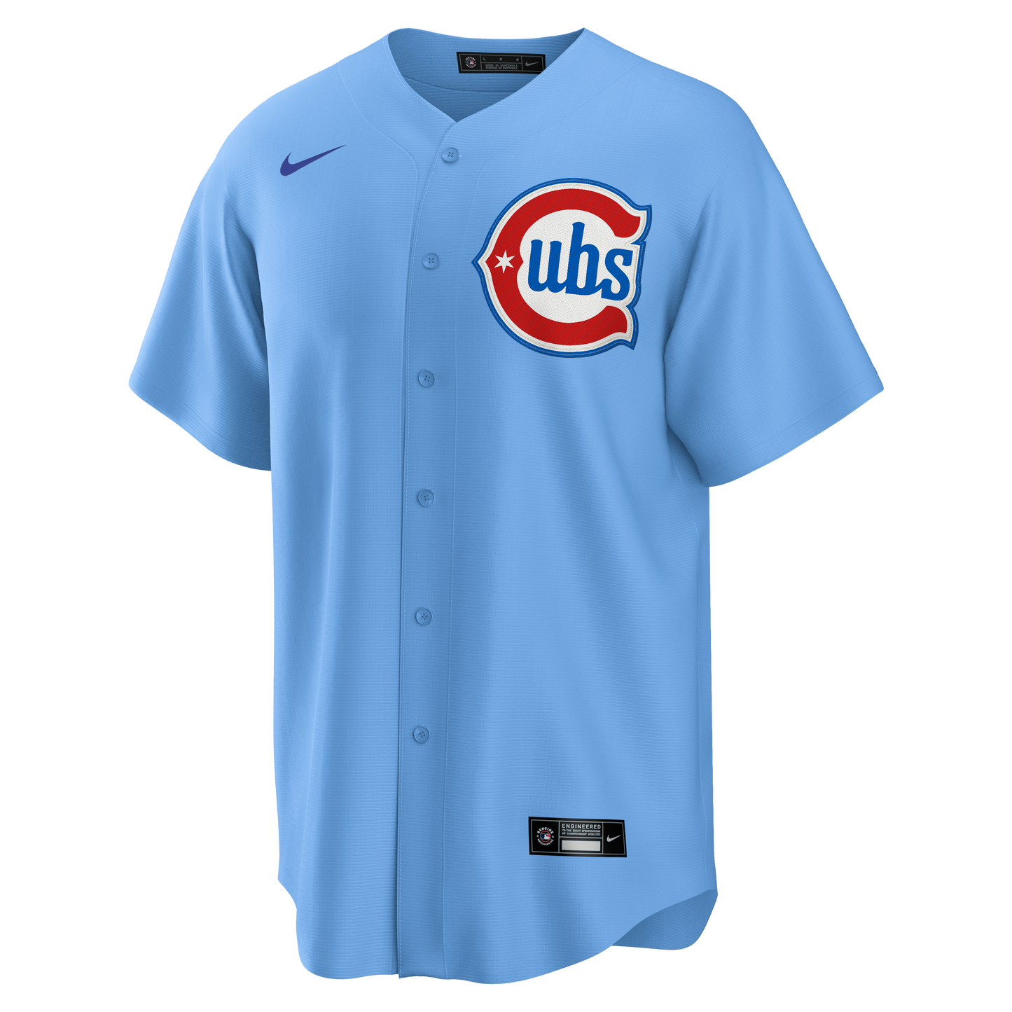 Men's Nico Hoerner Chicago Cubs Nike Light Blue 2nd Alternate Replica Jersey - Pro Jersey Sports