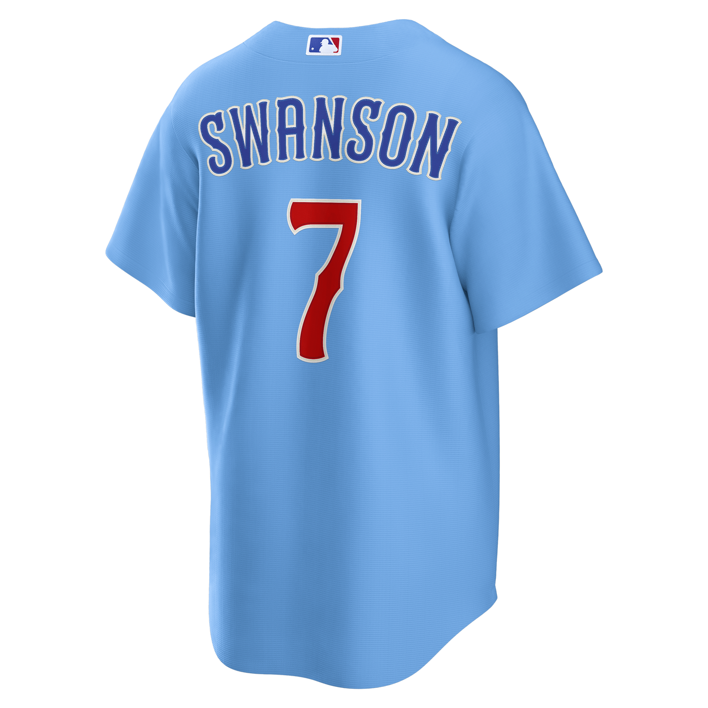 Men's Dansby Swanson Chicago Cubs Nike Light Blue 2nd Alternate Replica Jersey - Pro Jersey Sports