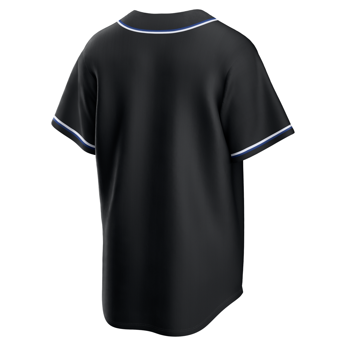 Men's Chicago Cubs Nike Black Carbon Blank Replica Jersey