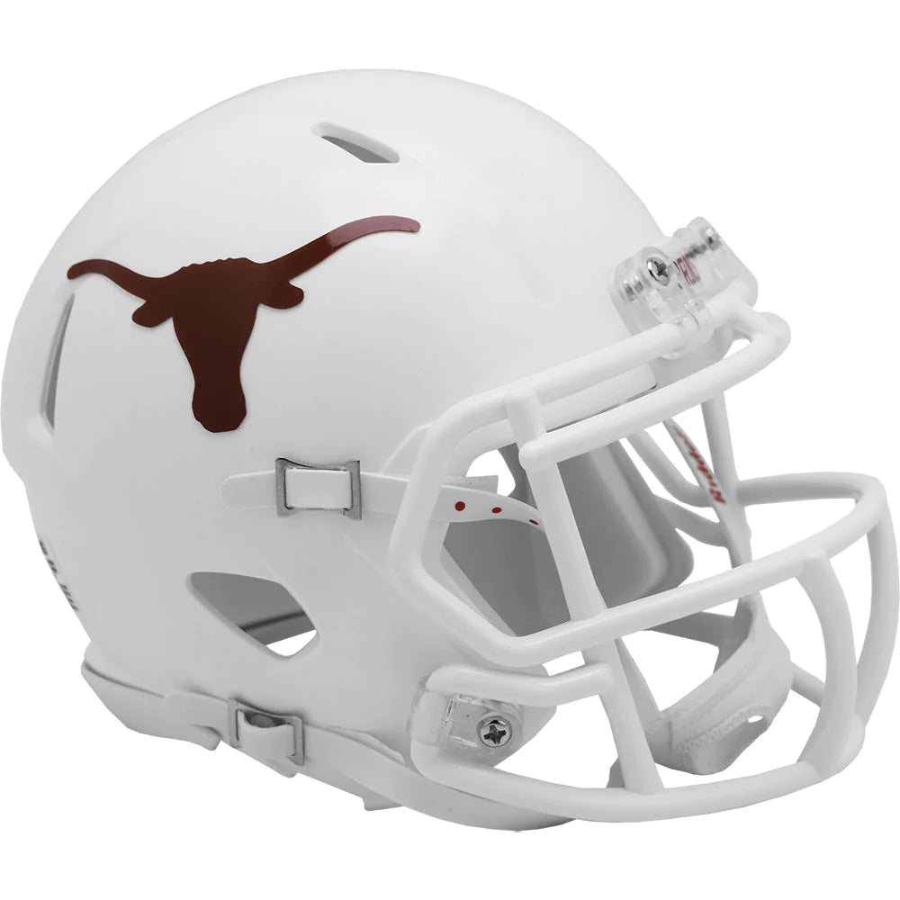 Texas Longhorns White Riddell Replica Full Size Speed Helmet - Pro Jersey Sports