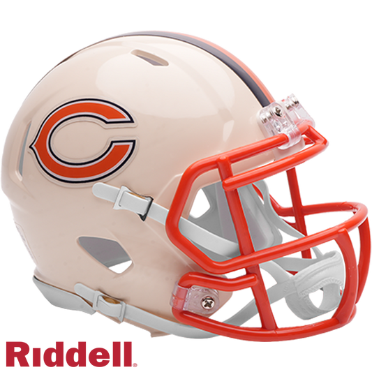 Chicago Bears Retro Speed Mini Helmet