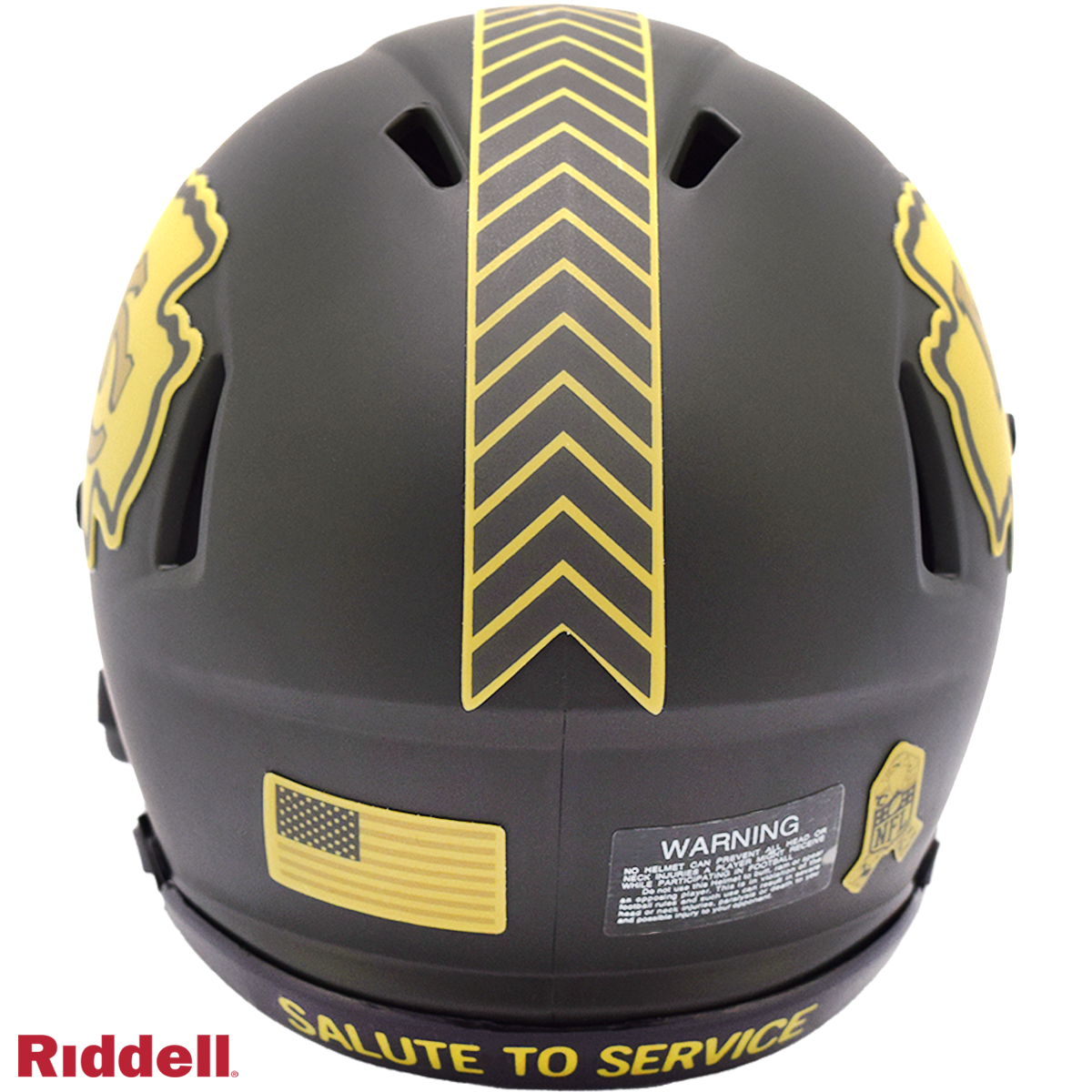 Riddell Kansas City Chiefs 2025 Salute To Service Speed Mini Helmet - Pro Jersey Sports