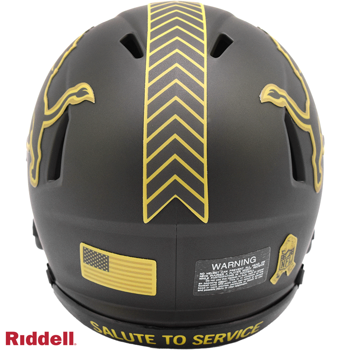 Riddell Detroit Lions 2025 Salute To Service Speed Mini Helmet - Pro Jersey Sports