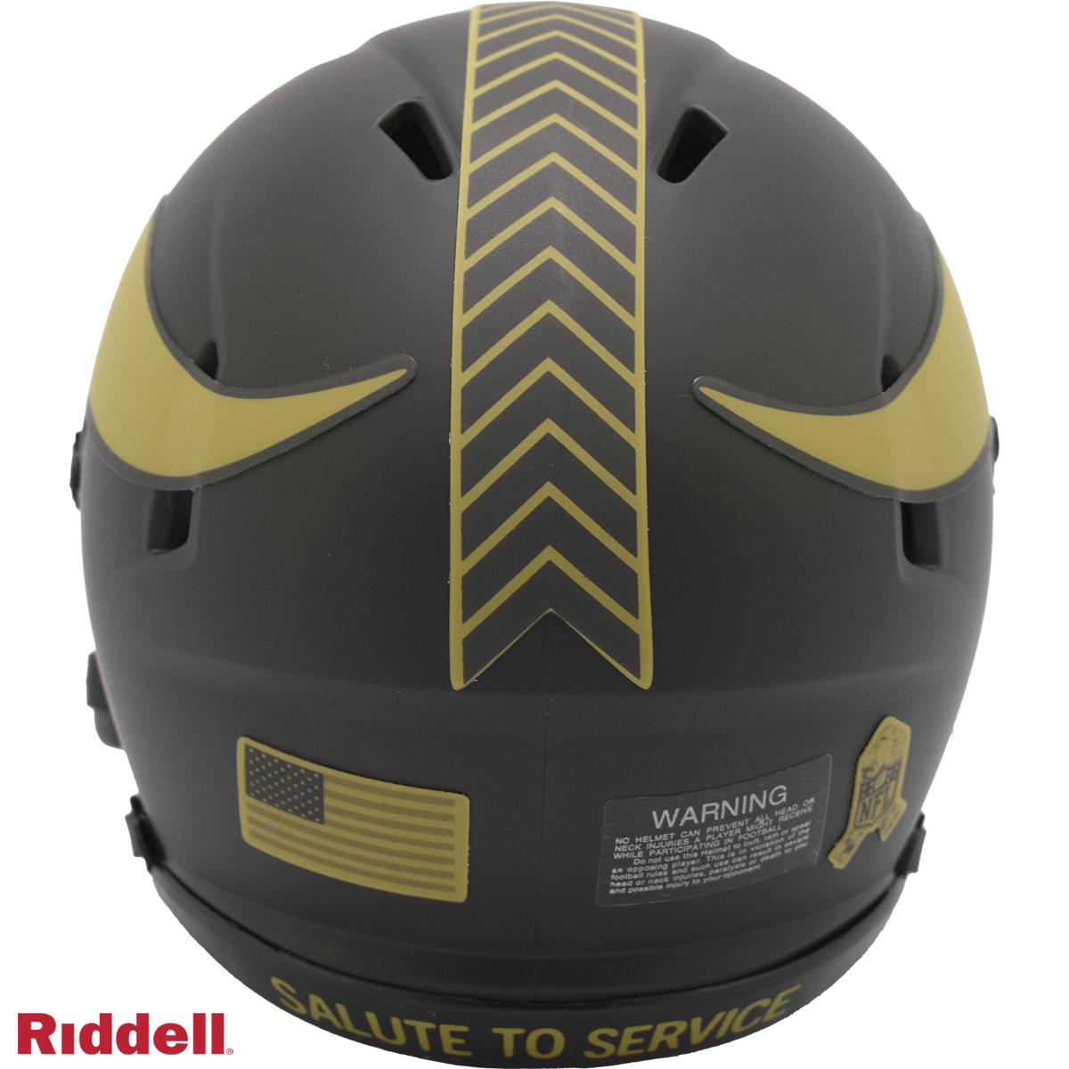 Riddell Minnesota Vikings 2025 Salute To Service Speed Mini Helmet - Pro Jersey Sports