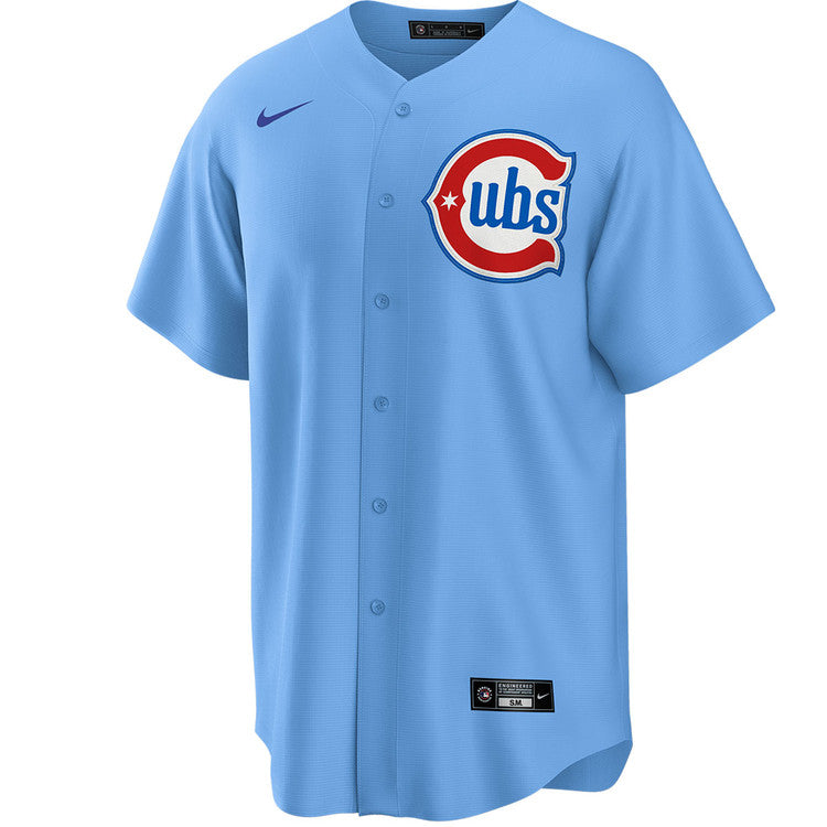 Men's Ian Happ Chicago Cubs Nike Light Blue 2nd Alternate Replica Jersey - Pro Jersey Sports