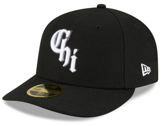 Chicago White Sox New Era Black City Connect Low Profile 59FIFTY Fitted Hat - Pro Jersey Sports