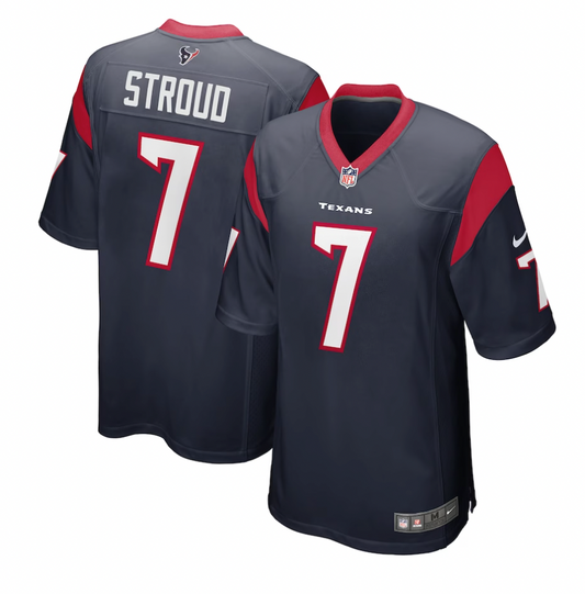 Youth Houston Texans C.J. Stroud Nike Navy Game Jersey - Pro Jersey Sports