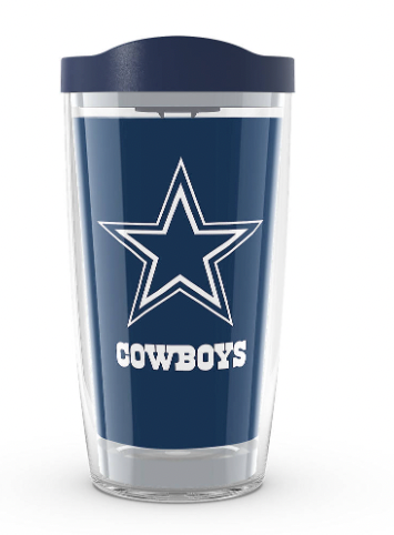 Dallas Cowboys Touchdown 16 oz. Tervis Tumbler - Pro Jersey Sports