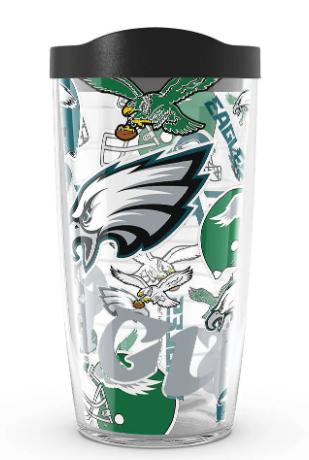 Philadelphia Eagles All Over Print 16 oz. Tervis Tumbler - Pro Jersey Sports
