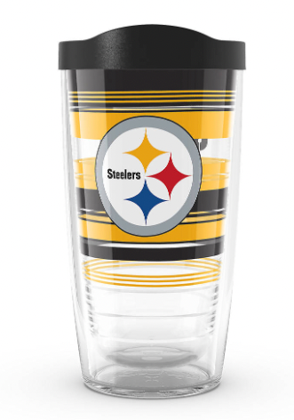 Pittsburgh Steelers Hype Stripes 16 oz. Tervis Tumbler - Pro Jersey Sports