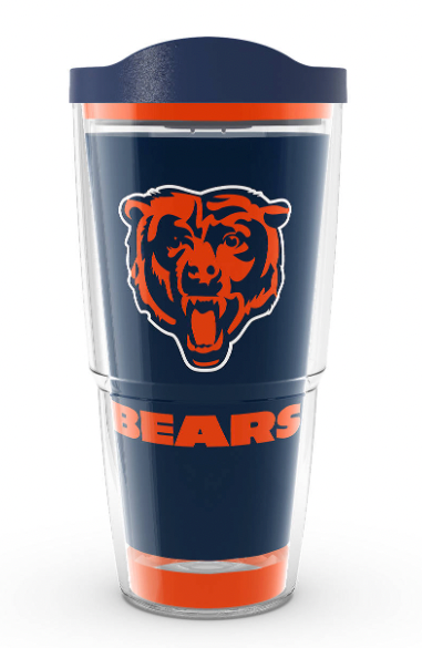 Chicago Bears Touchdown 24 oz. Tervis Tumbler - Pro Jersey Sports