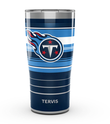 Tennessee Titans™ Hype Stripes 20 oz. Stainless Steel Tumbler By Tervis - Pro Jersey Sports