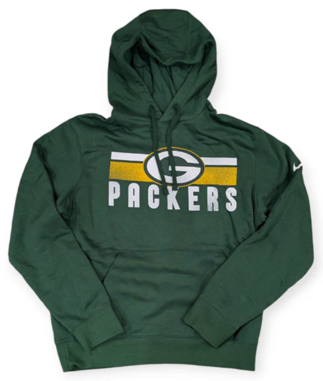 Men's Green Bay Packers Nike Team Green Pullover Hoodie - Pro Jersey Sports