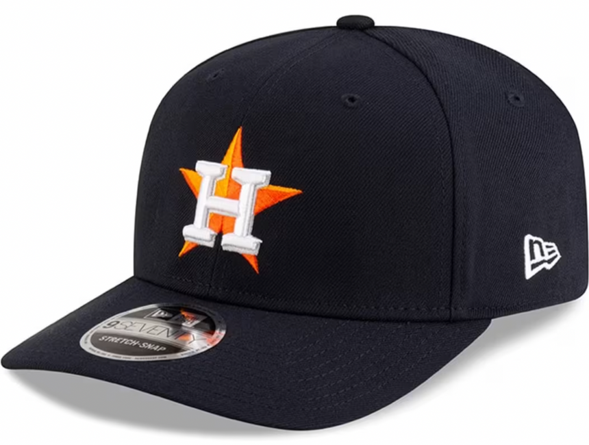 Houston Astros Navy New Era Player Replica 9SEVENTY Stretch Snap Adjustable Hat - Pro Jersey Sports