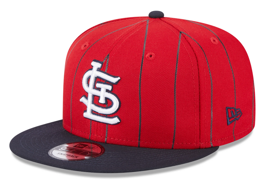 St. Louis Cardinals Red/Navy Vintage New Era 9FIFTY Snapback Hat - Pro Jersey Sports