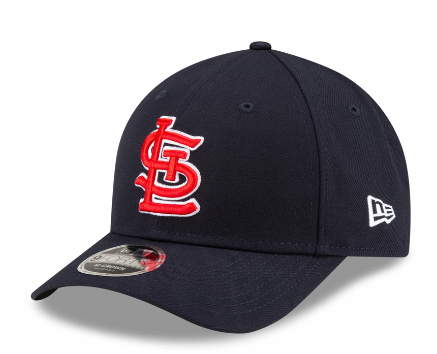 St. Louis Cardinals Navy Blue Alternate New Era Player Replica M-Crown 9FORTY Adjustable Hat - Pro Jersey Sports