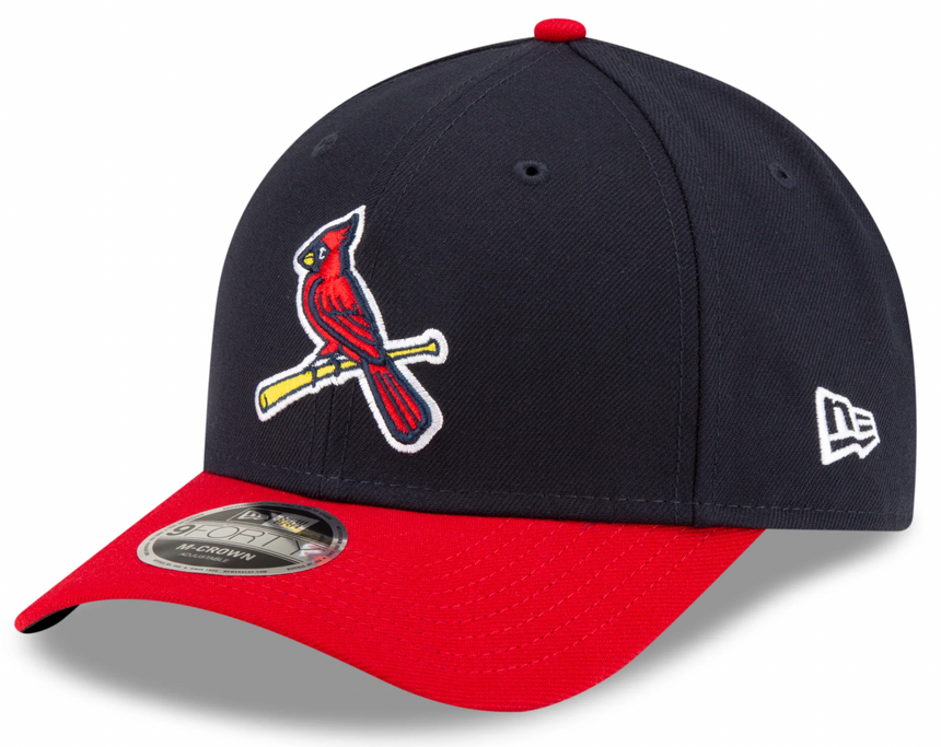St. Louis Cardinals Alternate Navy Blue New Era Player Replica M-Crown 9FORTY Adjustable Hat - Pro Jersey Sports